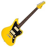 Tanglewood Northstar Pro NSP4GY Commander Electric Guitar Graffiti Yellow