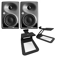 Neumann KH 80 DSP Studio Monitors With Kanto Stands