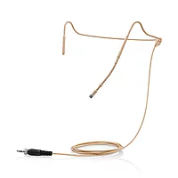 Sennheiser HS 2 Omnidirectional Condenser Neckworn Microphone with 3.5mm Connector Beige