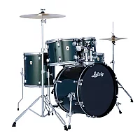 Ludwig Accent Fuse 20 5pc Drum Kit Jade Dust
