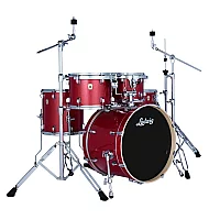 Ludwig Evolution 20 5pc Drum Kit Crimson Sparkle