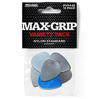 Dunlop Max Grip Nylon Standard Variety Pack 12 Picks