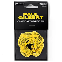 Dunlop Paul Gilbert Custom Tortex Jazz III .73mm Picks 12 Pack