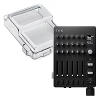 Teenage Engineering TX6 UltraPortable Mixer with Decksaver Black