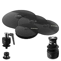 Evans Hybrid Sensory Percussion Cymbal Sensors and dB One Cymbal Pack Bundle
