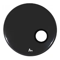 Attack 22 ProFlex1 1Ply No Overtone Black Ported Resonant Bass Drum Head