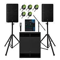 Yamaha DXR15 MK3 Complete PA System Bundle