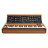 Moog Minimoog Model D Analogue Synthesizer Mahogany Cabinet