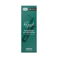 DAddario Royal La Voz Organic Baritone Saxophone Reeds MediumHard 5 Pack