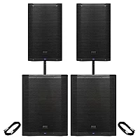 PreSonus AIR12 and PreSonus AIR18S PA Speaker Bundle Pair