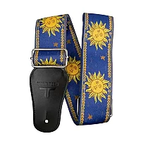 Tourtech Guitar Strap Sun Blue Jacquard