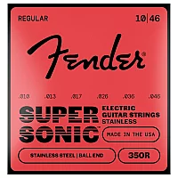Fender 350R Stainless Steel Ball End Guitar Strings 1046