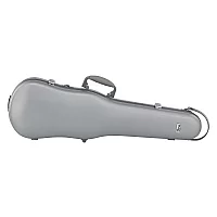 Gewa Pure Polycarbonate Shaped Violin Case Silver