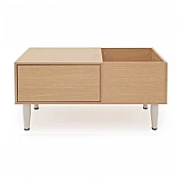 modul Turntable and Records Table Oak 2025 Model