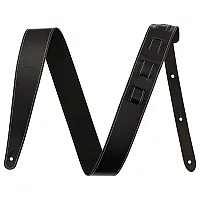 Fender 2 Essentials Leather Strap Black
