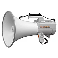 TOA ER2230W Shoulder Megaphone with Whistle Grey