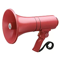 TOA ER1215S Handheld Megaphone with Siren Red