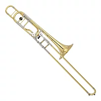 Yamaha YSL882O Xeno Custom BbF Trombone Yellow Brass Bell Open Wrap