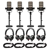 Rode Podcasting Expansion Bundle 4 People