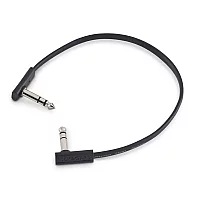 RockBoard Flat TRS Cable 30cm Black
