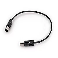 RockBoard FlaX Plug MIDI Cable 30cm Black