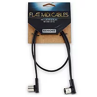 RockBoard Flat MIDI Cable 60cm Black