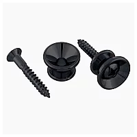 Allparts Black Strap Buttons