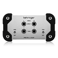 Behringer DI20P PRO DI 2 Professional Passive Stereo DI Box