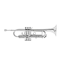 Besson BE110 New Standard Trumpet Silver Plated