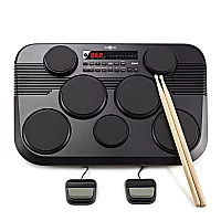 DD80 Portable Electronic Drum Pads by Gear4music