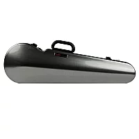 BAM 2002XL Hightech Shaped Violin Case Silver Carbon