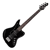 Seattle Short Scale Bass Guitar by Gear4music Black