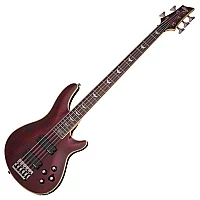 Schecter Omen Extreme5 Bass Guitar Black Cherry