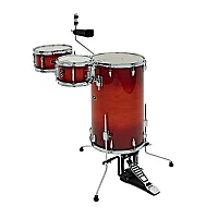 Cocktail Drum Kit by Gear4music Redburst