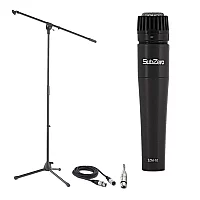 SubZero Dynamic Instrument Mic with Cable and Mic Stand
