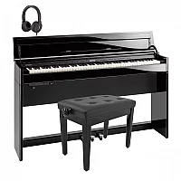 Roland DP603 Digital Piano Package Polished Ebony
