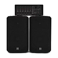 SubZero SZPA612 250W 12 PA System With Digital Media Player