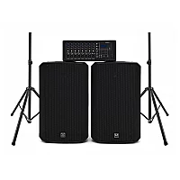 SubZero SZPA815 300W 15 PA System with Stands