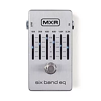 MXR M109S 6 Band EQ Silver