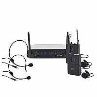 SubZero VOXLINK2VL Lavalier and Headset Wireless Microphone System