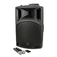QTX QX15PAPlus 15 PA Speaker With Wireless Microphones