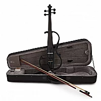 Electric Violin by Gear4music Black