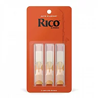 Rico by DAddario Alto Clarinet Reeds 2.5 3 Pack