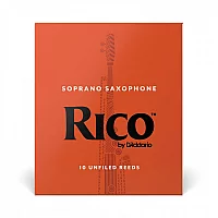Rico by DAddario Soprano Saxophone Reeds 4 10 Pack