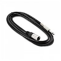 XLR M to 6.35mm TS Jack Cable 1m