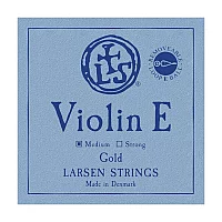Larsen Violin E String Gold Plated Ball Loop End Medium