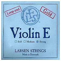 Larsen Violin E String Gold Plated Loop End Heavy