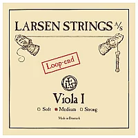 Larsen Virtuoso Viola String Set Medium Loop End