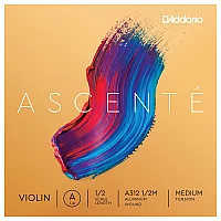 DAddario Ascenté Violin A String 12 Size Medium