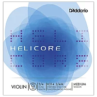 DAddario Helicore Violin G String 34 Size Medium